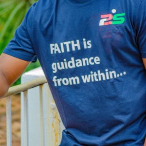Navy Blue R2S Faith Printed Shirt